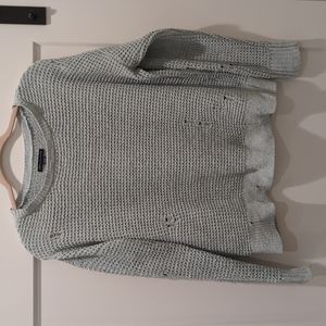 Women's M distressed sweater